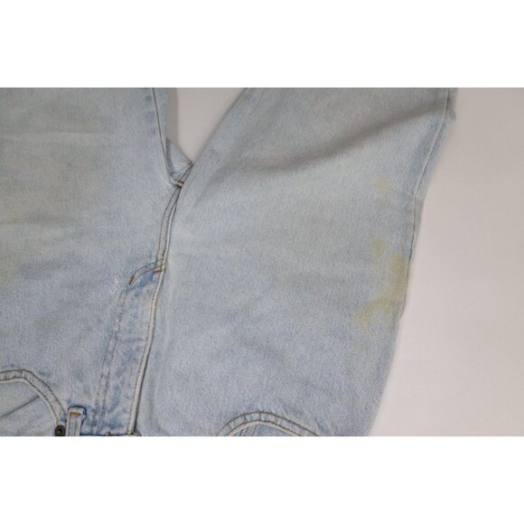 Vintage 90s Streetwear Womens 3 Distressed Relaxed Fit Tapered Denim Jeans USA - Picture 7 of 16
